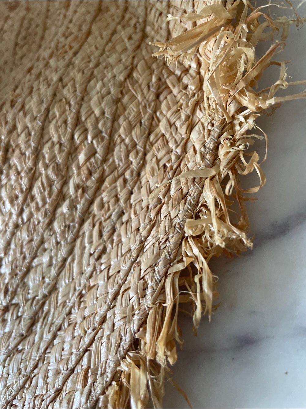 Gucci Natural Straw Wide-Brim Hat with Floral Silk Scarf - Picture 6 of 8